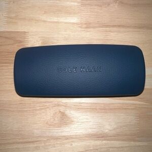 Cole Haan Navy Glasses Clawshell Hard Case